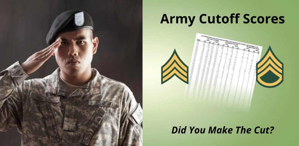 Army Cutoff Scores List